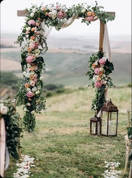 Woman doing yoga outdoors